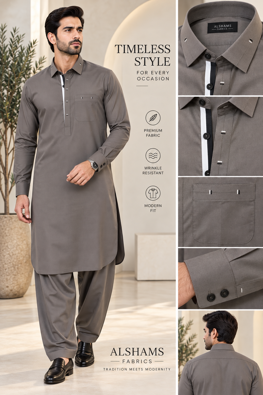 Wash & Wear Shalwar Kameez ( Radiance )