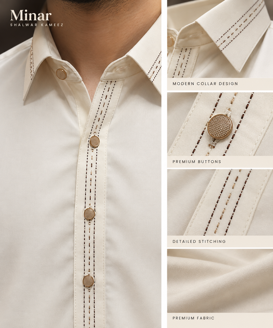 Wash & Wear Shalwar Kameez ( Minar )